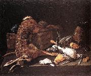 Giuseppe Recco Nature morte au gibier oil on canvas